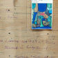 Nach Paul Klee Unterwassergarten Abstrakter Kunstdruck auf Holz