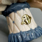 Spanische Mediflor Porzellan Figur Ballerina mit Spiegel Handarbeit