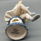Spanische Mediflor Porzellan Figur Ballerina mit Spiegel Handarbeit