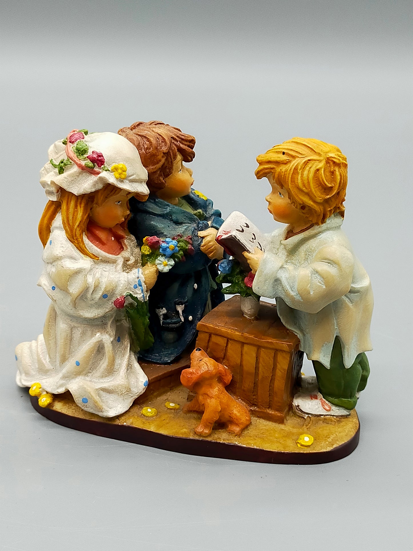 Original Lisi Martin by Dolfi Skulptur Kinder-Hochzeit Szenerie