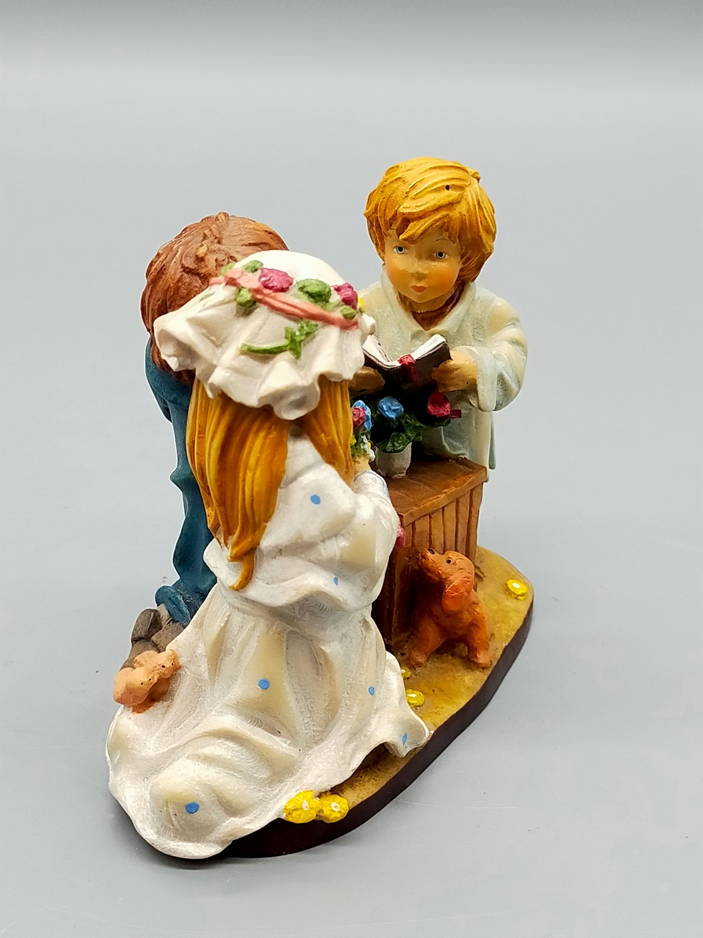 Original Lisi Martin by Dolfi Skulptur Kinder-Hochzeit Szenerie