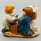 Original Lisi Martin by Dolfi Skulptur Kinder-Hochzeit Szenerie
