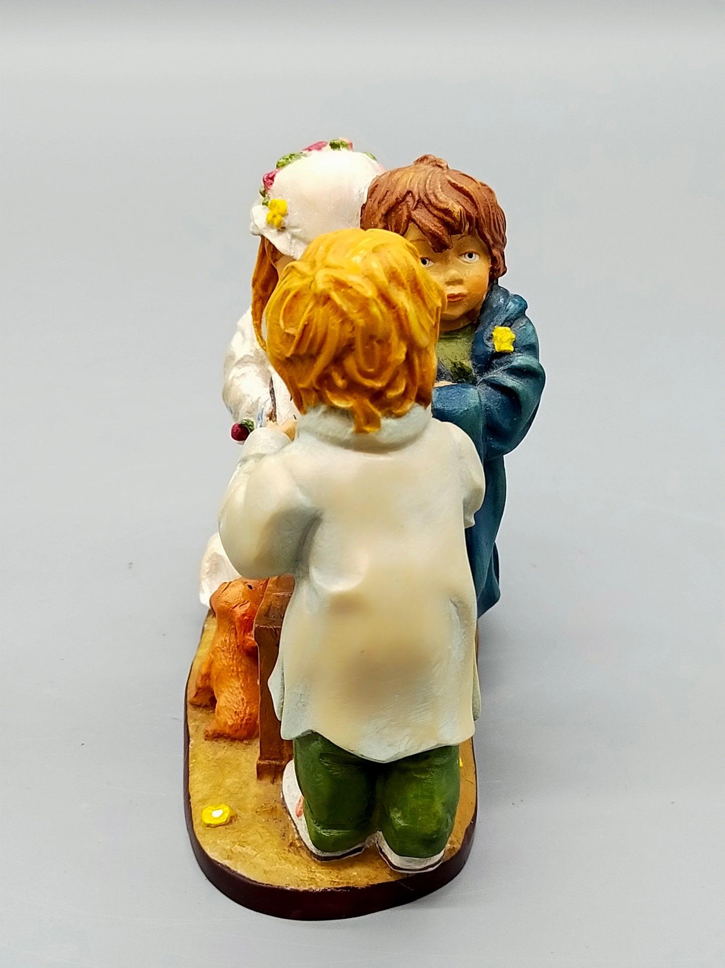 Original Lisi Martin by Dolfi Skulptur Kinder-Hochzeit Szenerie