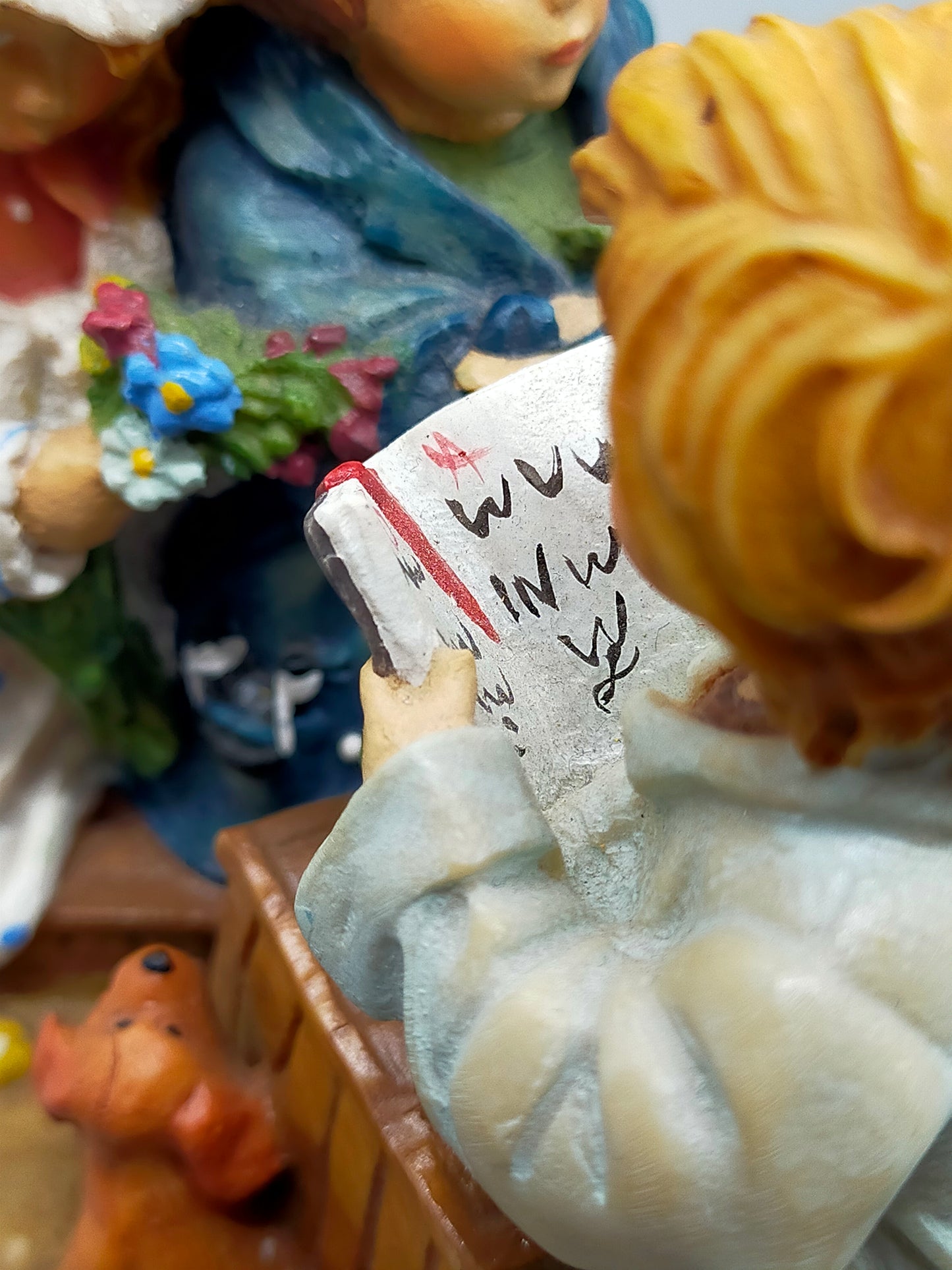 Original Lisi Martin by Dolfi Skulptur Kinder-Hochzeit Szenerie