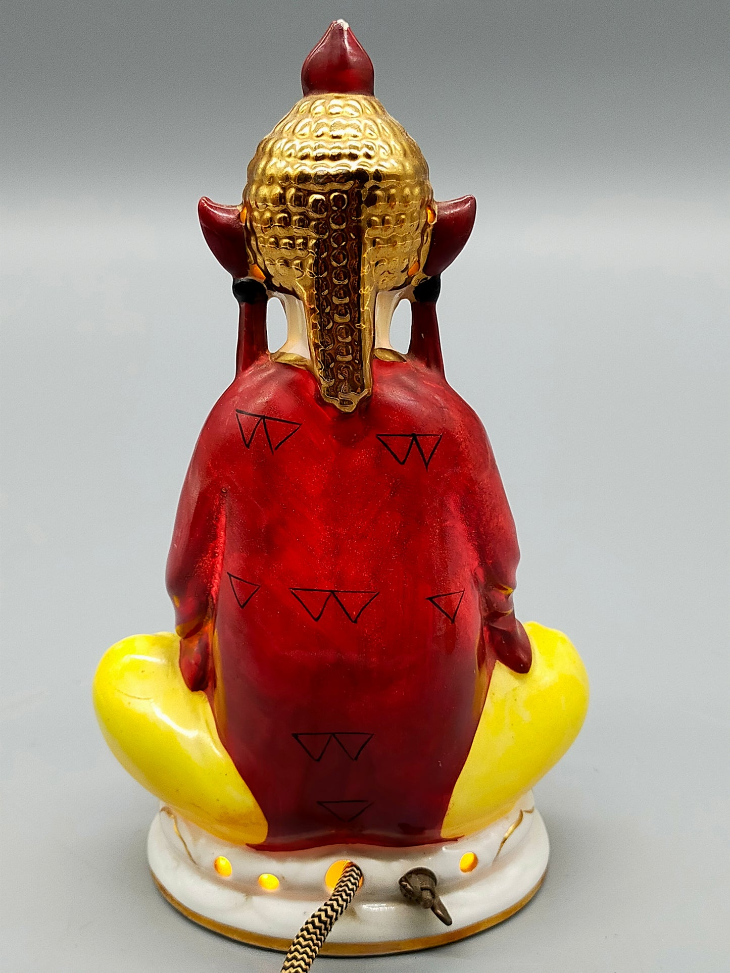 Antike Buddha Rauchverzehrer Lampe Porzellan Figural