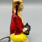 Antike Buddha Rauchverzehrer Lampe Porzellan Figural
