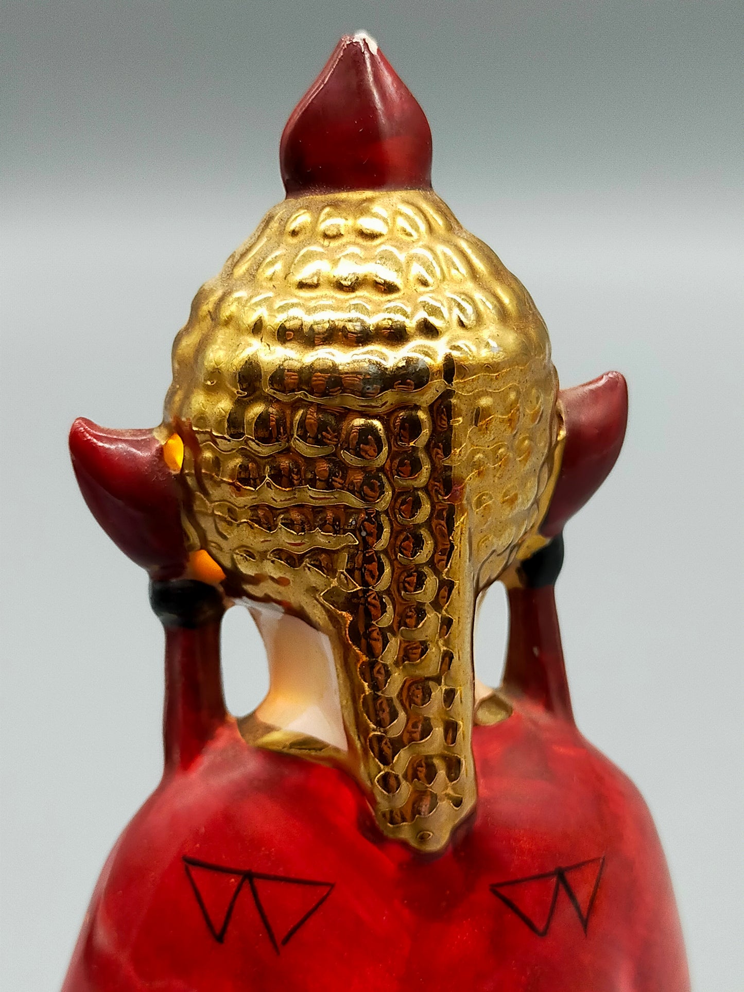 Antike Buddha Rauchverzehrer Lampe Porzellan Figural