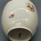 Klassische Bavaria Porzellan Vase mit Blumendekor und Goldrand