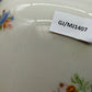 Klassische Bavaria Porzellan Vase mit Blumendekor und Goldrand