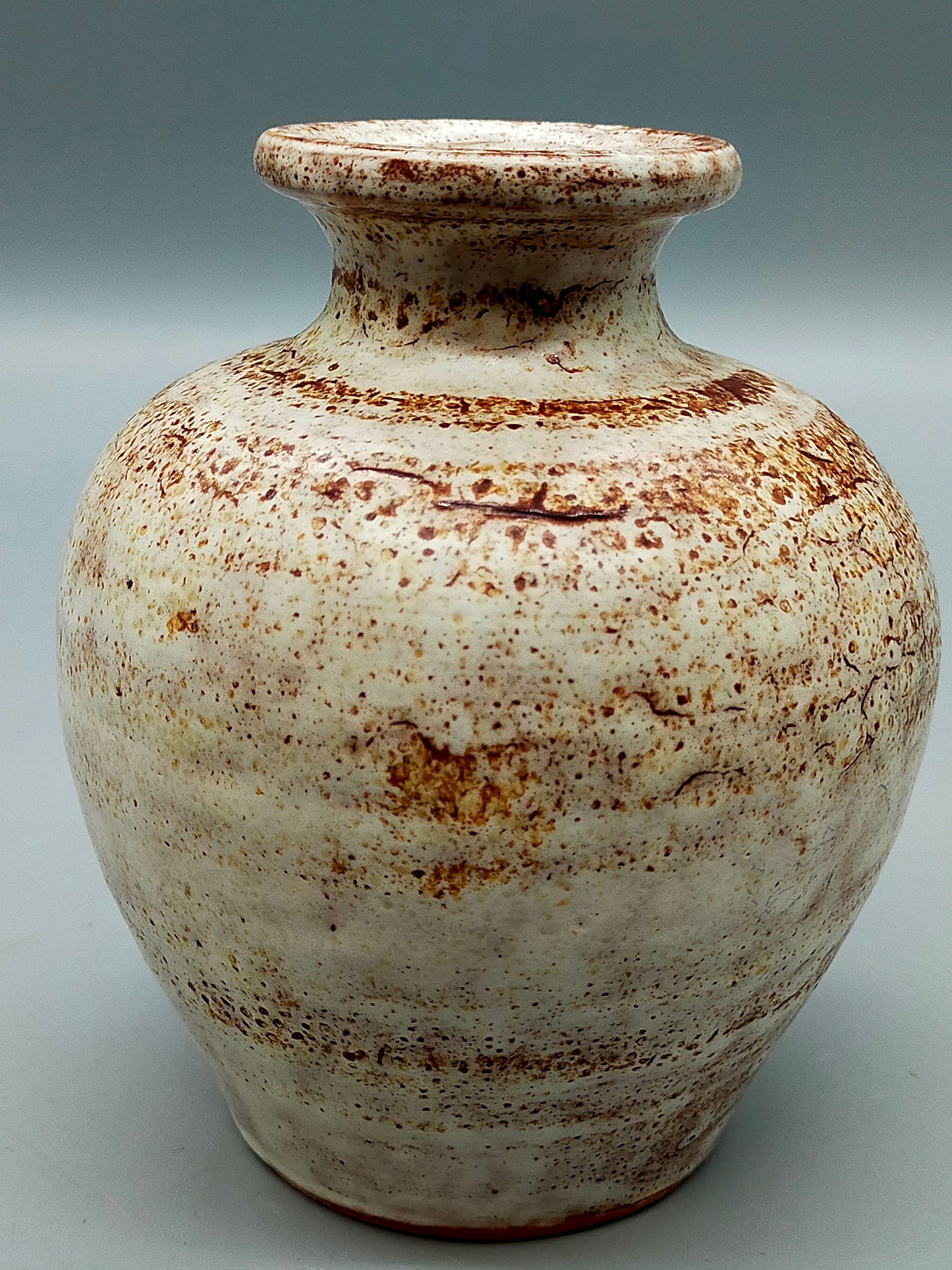 Rustikale Keramik Vase Handgearbeitete Kunstkeramik