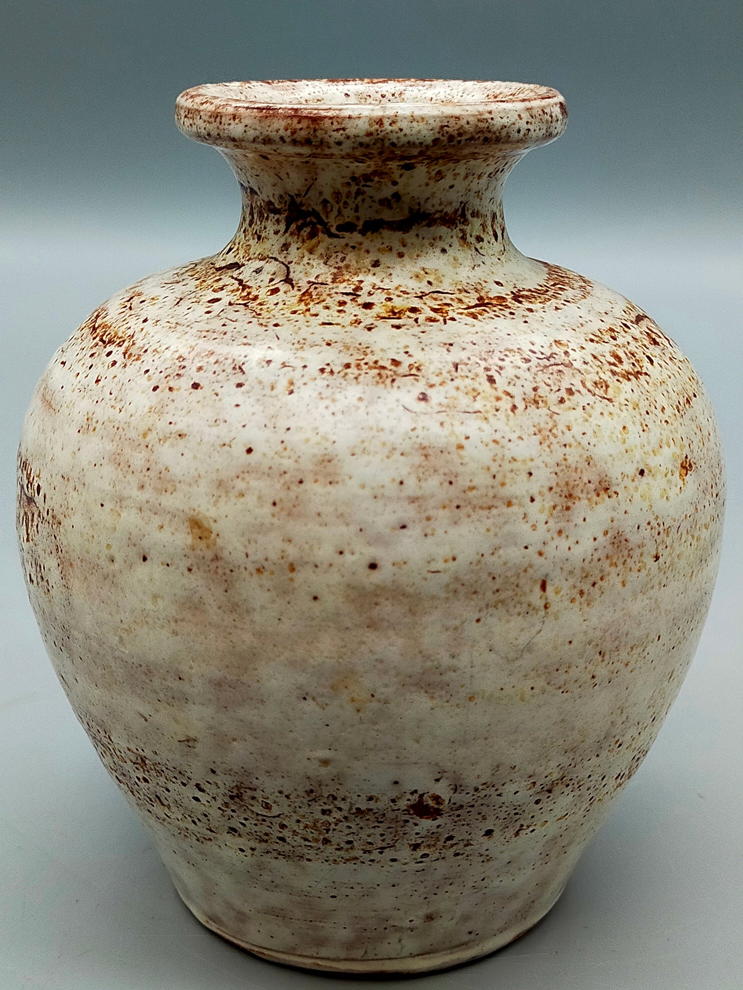 Rustikale Keramik Vase Handgearbeitete Kunstkeramik