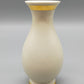 Fürstenberg Porzellan Vase Weiss Goldrand Elegantes Design