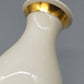 Fürstenberg Porzellan Vase Weiss Goldrand Elegantes Design