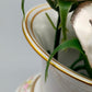 Elegante Kaiser Porzellan Vase Harmonie mit Porzellanrosen Golddekor