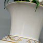Elegante Kaiser Porzellan Vase Harmonie mit Porzellanrosen Golddekor