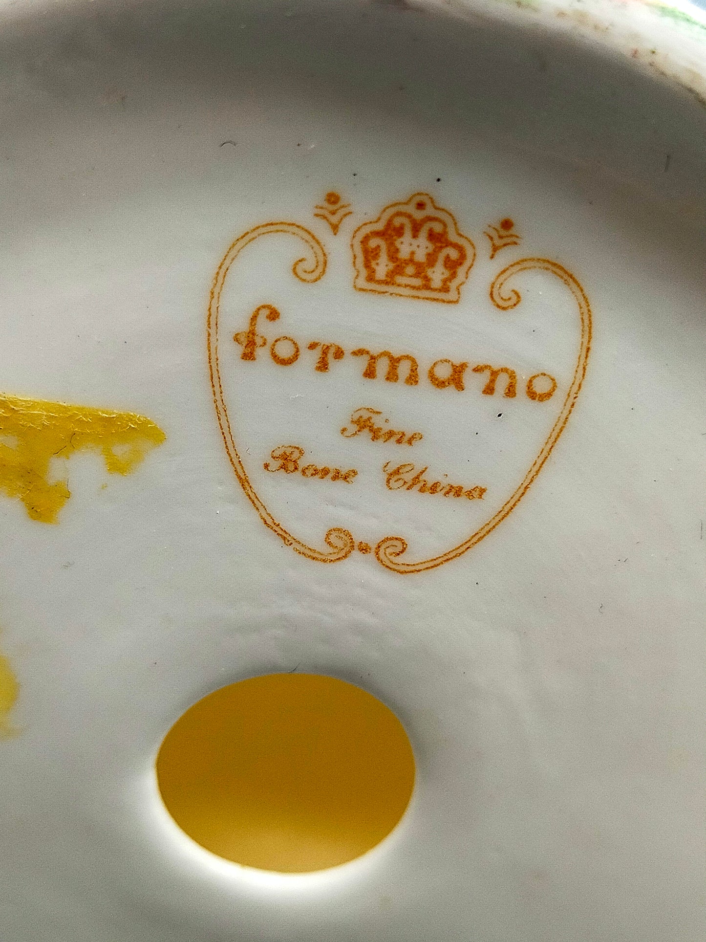 Formano Kerzenhalter Porzellan Romantisches Blütendesign