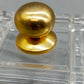 Elegante Glas Schatulle mit goldenem Knauf Dekorative Dosen Dose