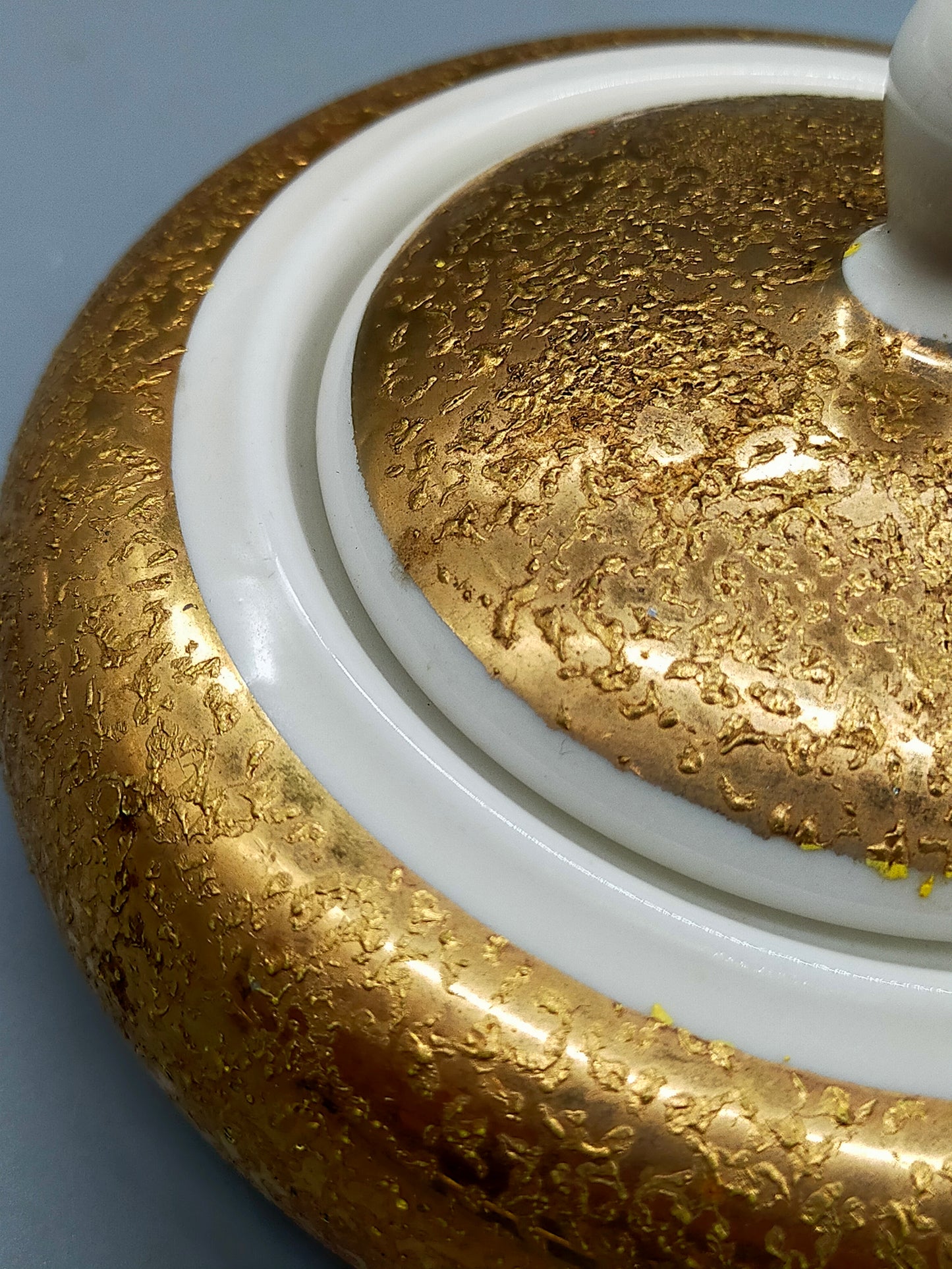 Edle Royal Porzellan Bavaria Dose mit Golddekor Vintage Eleganz