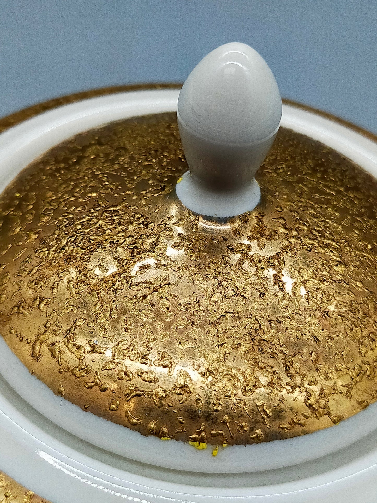 Edle Royal Porzellan Bavaria Dose mit Golddekor Vintage Eleganz