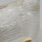 Vintage Glas Aschenbecher Massives Eisglas Design Quadratisch