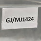 Moderne Quader Glasvase – Gehämmertes Dickglas mit Verlaufsoptik