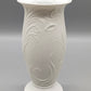 Seltmann Weiden Biskuitporzellan Vase Elegant mit Floralem Relief