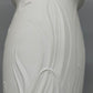 Seltmann Weiden Biskuitporzellan Vase Elegant mit Floralem Relief