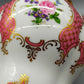 Prunkvolle Lindner Kueps Bavaria Deckelvase Prinzess Rosa Gold