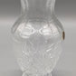 Elegante Cristal d'Arques Bleikristall Vase Klassischer Schliff