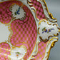 Lindner Porzellan Schale Prinzess Rosa Gold Blumendekor Prunkschale