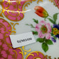 Lindner Porzellan Schale Prinzess Rosa Gold Blumendekor Prunkschale