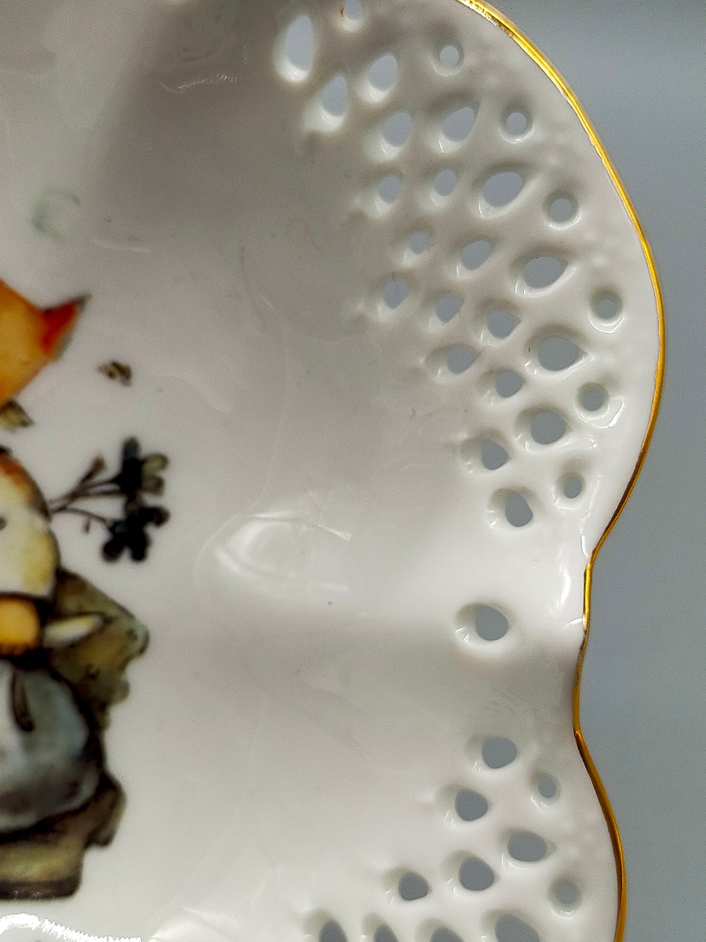 Reutter Porzellan Hummel Schale Wir wollen gratulieren Durchbruch