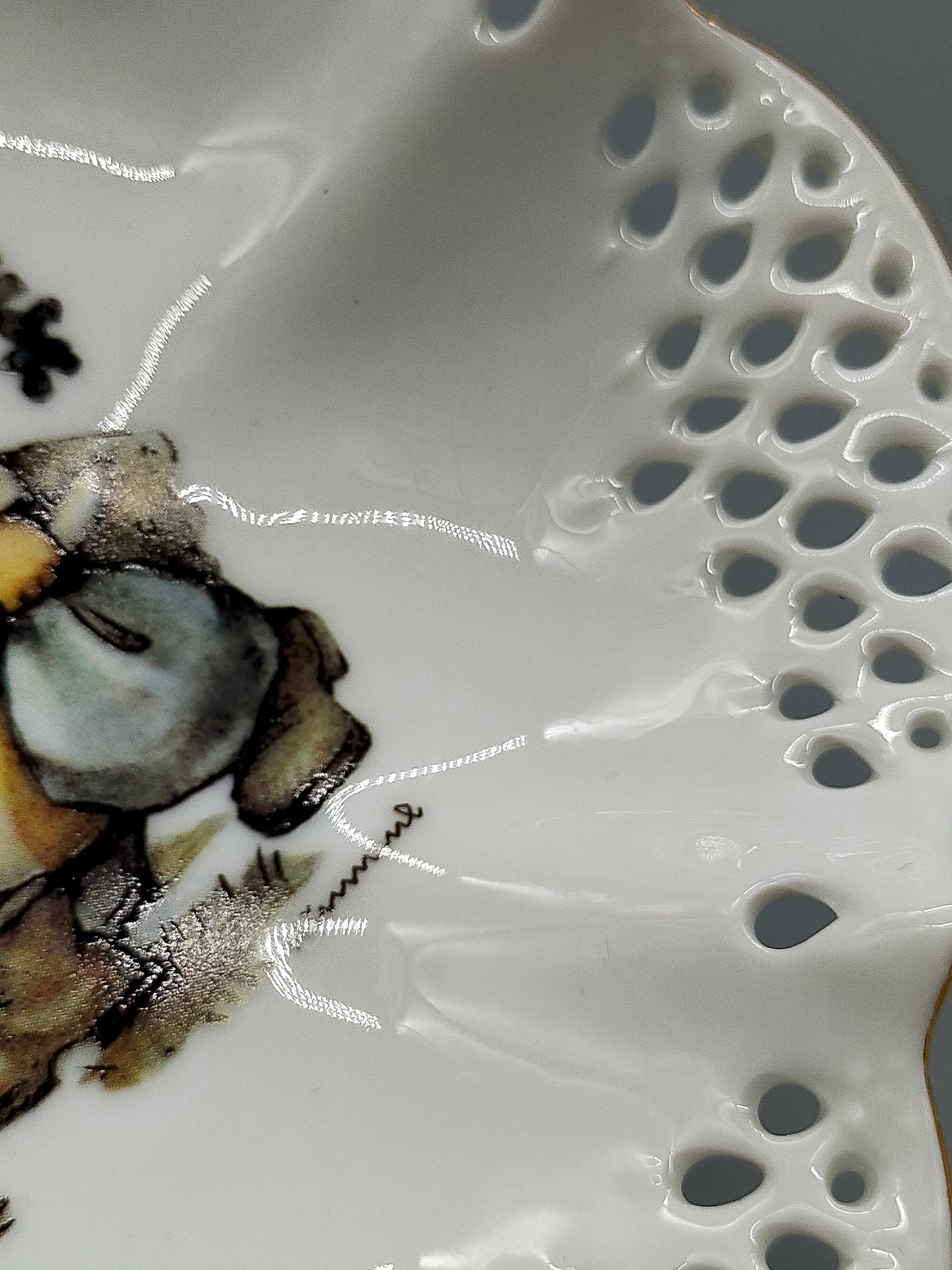 Reutter Porzellan Hummel Schale Wir wollen gratulieren Durchbruch