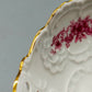 Edle Lindner Porzellanschale Sonett R Rosa Blumen & Goldrand