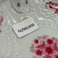 Edle Lindner Porzellanschale Sonett R Rosa Blumen & Goldrand