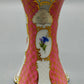 Lindner Kueps Bavaria Porzellan Vase Prinzess rosé mit Goldstaffage