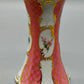 Lindner Kueps Bavaria Porzellan Vase Prinzess rosé mit Goldstaffage