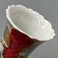 Lindner Kueps Bavaria Porzellan Vase Prinzess rosé mit Goldstaffage