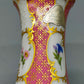 Lindner Kueps Bavaria Porzellan Vase Prinzess rosé mit Goldstaffage