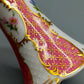 Lindner Kueps Bavaria Porzellan Vase Prinzess rosé mit Goldstaffage