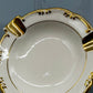 Edles Porzellan-Aschenbecher Set – Bavaria Golddekor (3 Stk.)