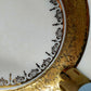 Edles Porzellan-Aschenbecher Set – Bavaria Golddekor (3 Stk.)