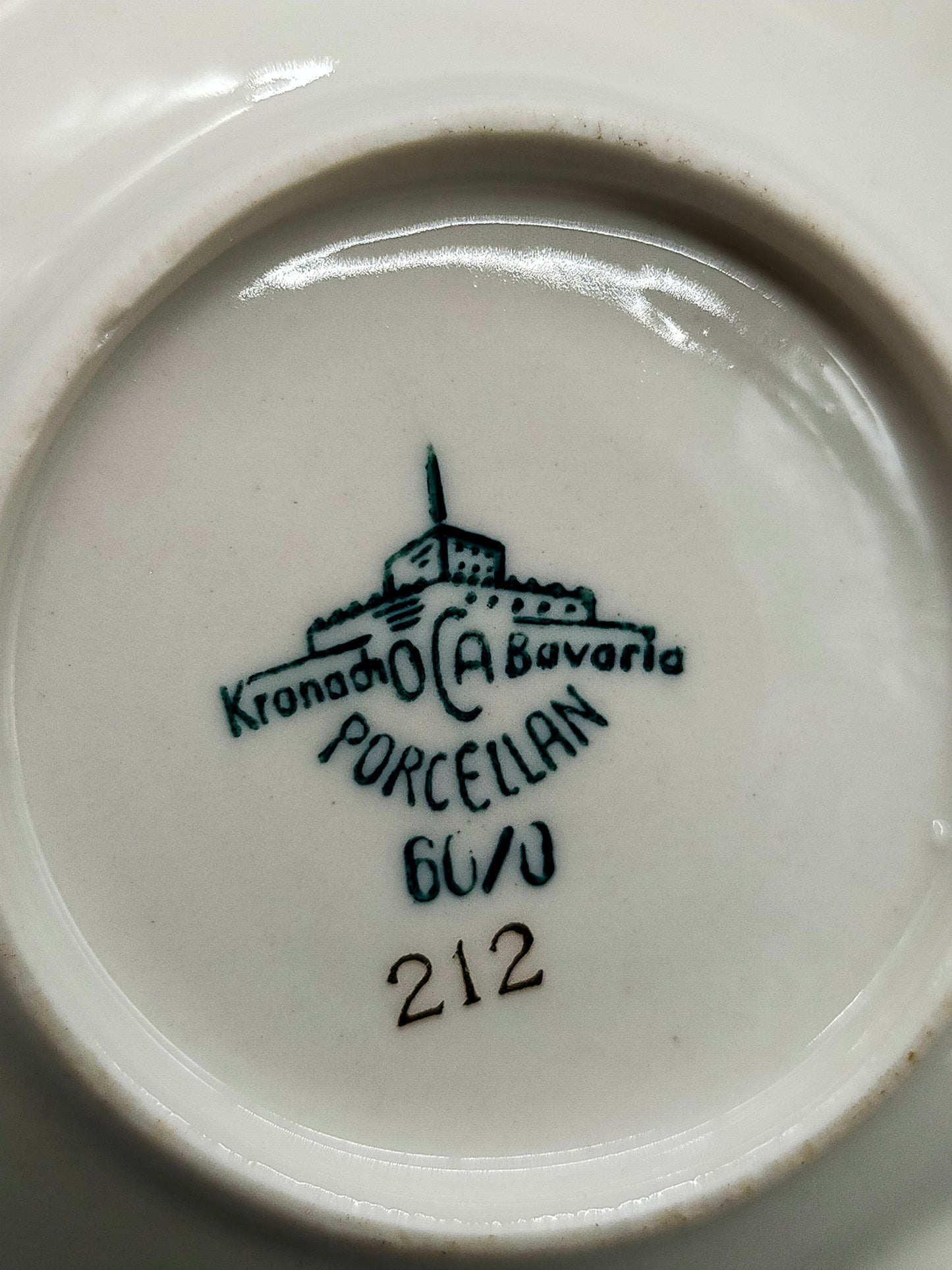 Edles Porzellan-Aschenbecher Set – Bavaria Golddekor (3 Stk.)