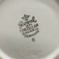 Edles Porzellan-Aschenbecher Set – Bavaria Golddekor (3 Stk.)