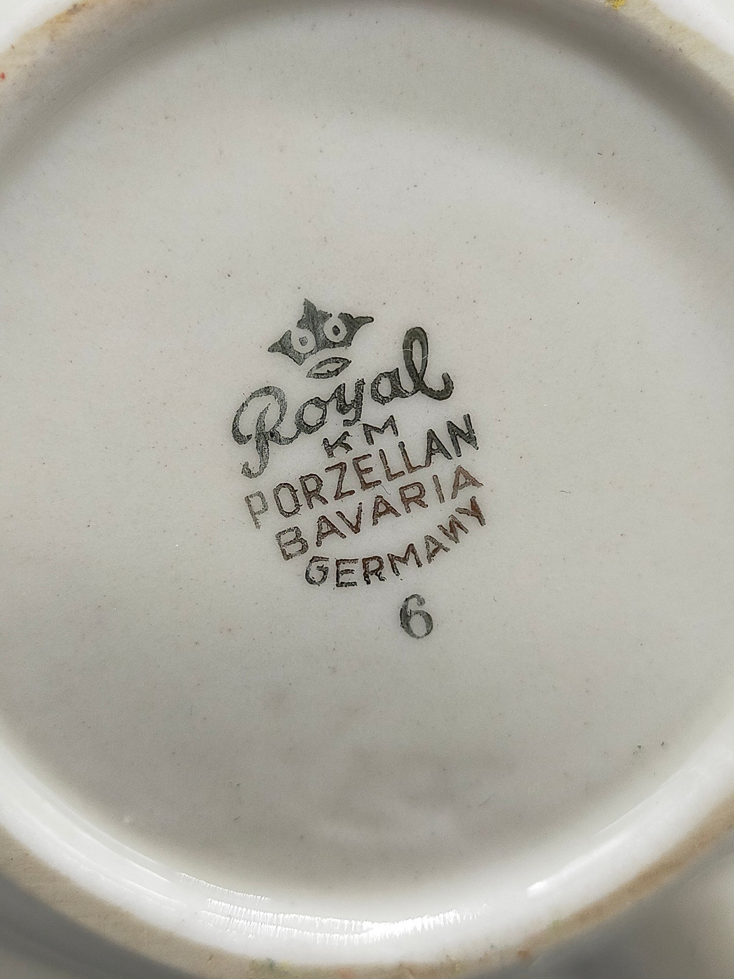 Edles Porzellan-Aschenbecher Set – Bavaria Golddekor (3 Stk.)