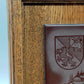 Wandbild Obertilliach Keramikfliese auf Holzrahmen