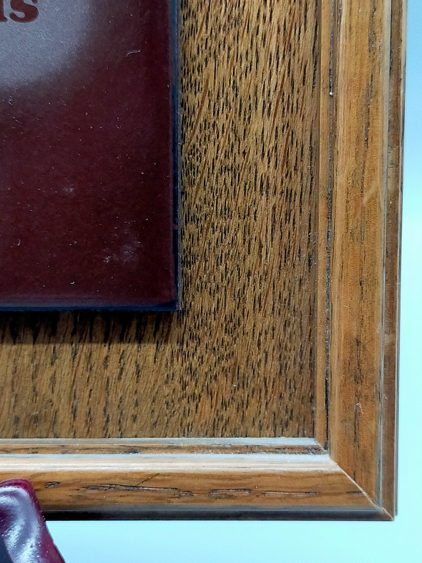 Wandbild Obertilliach Keramikfliese auf Holzrahmen