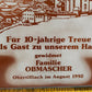 Wandbild Obertilliach Keramikfliese auf Holzrahmen