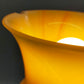 Antike Tischlampe Neoklassizismus Säule mit Glas Schirm
