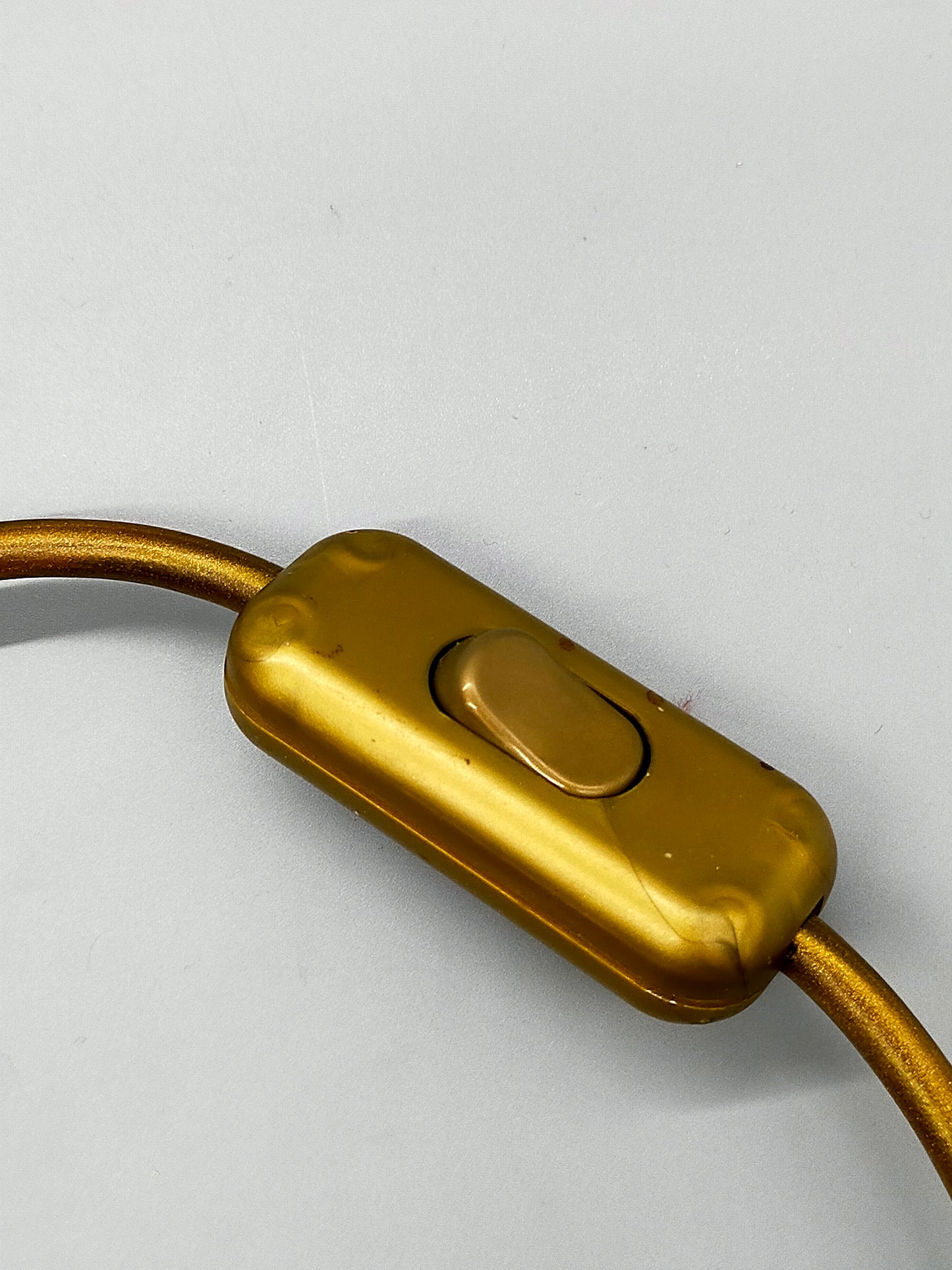 Antike Tischlampe Neoklassizismus Säule mit Glas Schirm